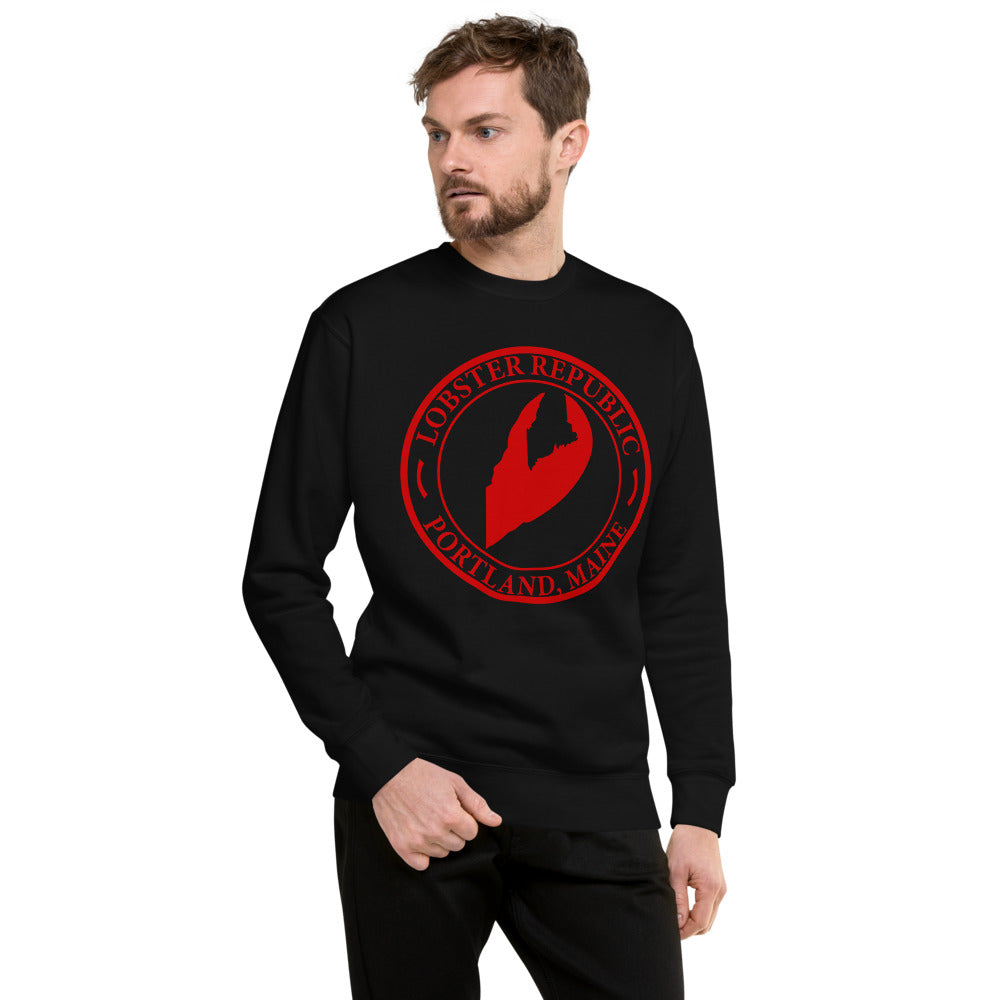 Lobster Republic Fleece Pullover - Portland, Maine