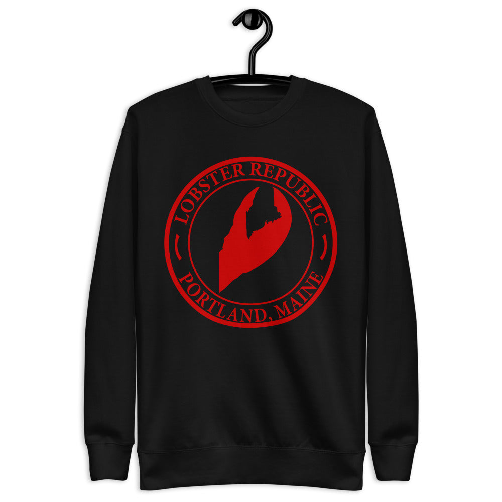 Lobster Republic Fleece Pullover - Portland, Maine