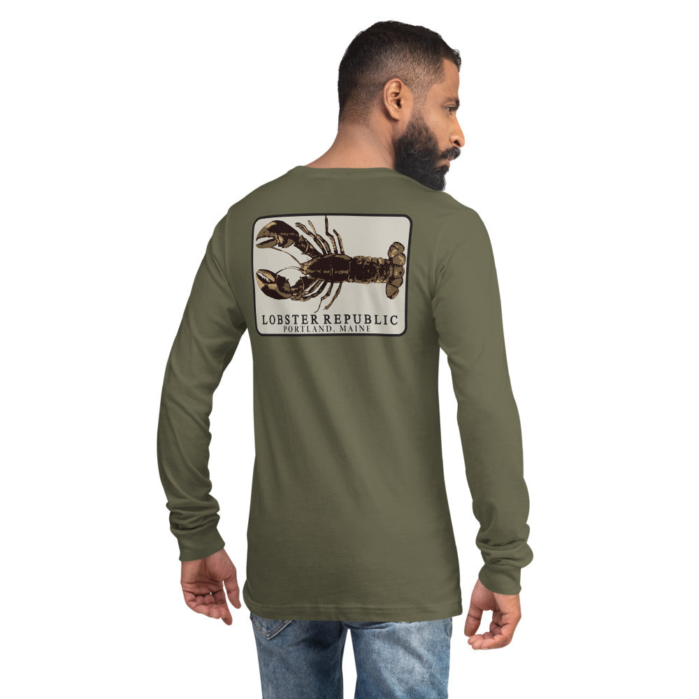 Lobster Republic -  Portland, ME Long Sleeve Tee