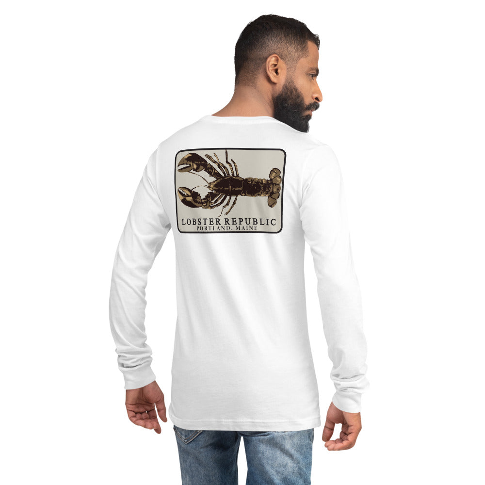 Lobster Republic -  Portland, ME Long Sleeve Tee